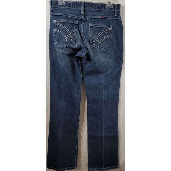Wrangler Q Baby Blue Denim Jeans 5 6 X 32 No Gap Waistband Lightweight Soft - Picture 2 of 6